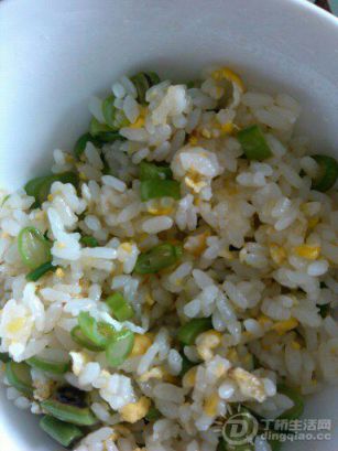 四季豆鸡蛋炒饭 四季豆鸡蛋炒饭